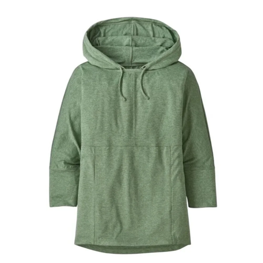 Patagonia Seabrook Pullover Hoodie Green Size S outdoor hiking camping - Picture 1 of 9
